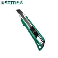 世达 塑柄推钮美工刀 93422a 8节18*100mm