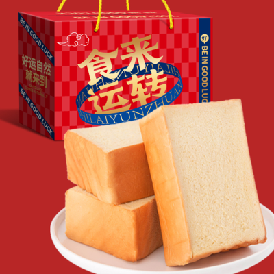 壹得利年货休闲食品面包