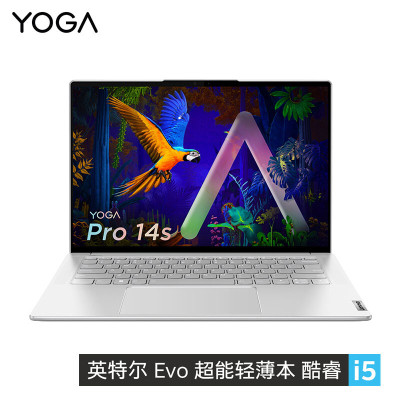 联想(Lenovo)YOGA Pro14s 14.5英寸轻薄本 I5-12500H 16G 512固态 3K 银