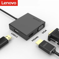 联想(Lenovo)Type-c转接线 投影仪显示器连接线 USB转接线 LX0807-H