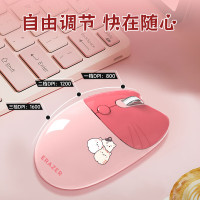 联想(Lenovo)生态异能者无线鼠标N521 猫耳蜜桃粉