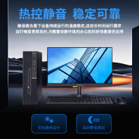 联硕弘道DZ500SQ 国产商用台式机 兆芯KX-U6780A/16G/512G/银河麒麟系统试用版/24.5英寸显示器