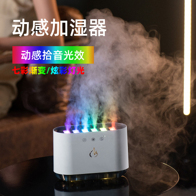 贝司魔USB香薰机加湿器多色气氛氛围灯LED灯小型家用卧室宿舍家用居家卧室变幻色彩大雾量孕妇婴儿桌面空气香薰喷雾器加湿器