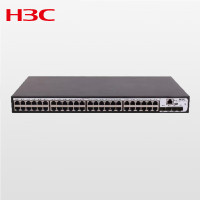 新华三(H3C)WS5820-52TP-WINET 48千兆电4千兆光二层网管智慧型企业网交换机网络分线器