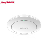 锐捷(Ruijie)千兆无线AP吸顶式WiFi6 双频1800M RG-EAP262(G)无线接入点 白