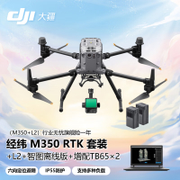 大疆 DJI 测绘无人机无忧旗舰版套装 M350+L2+智图离线版+TB65*2
