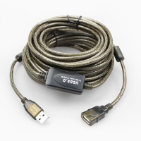 戴浦DAIPU USB2.0连接线/视频会议摄像机全向麦克风USB延长线/15M