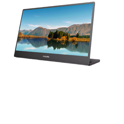 飞利浦(PHILIPS) 15.6英寸 便携式显示器 IPS Type-C接口 纤薄机身 外接PS4 16B1P3300