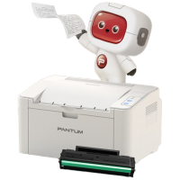 奔图(PANTUM)P2206W青春版套装版 黑白激光打印机家用 手机无线打印微信打印 学生作业打印机 2600页印量