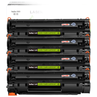 得印硒鼓CC388A/88A[店长推荐]易加粉3500页*4支适用p1108 p1106 m126a m1136单位/4支