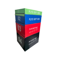 鑫亚兴软体跳箱 弹跳训练组合四合一软体跑跳训练器材1+2+3号 单位/套