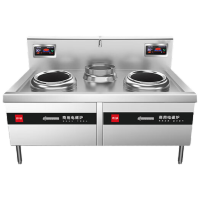 喜莱盛12KW双头单尾小炒|1.1米宽 XLS-XCL12SDDG电磁炉灶商用电磁锅灶 酒店学校食堂大功率 单位/台