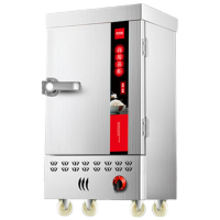 喜莱盛燃气6盘|可供90人|带熄火保护 XLS-KZF6Q酒店蒸饭箱蒸包炉馒头炉食堂蒸饭机单位/台