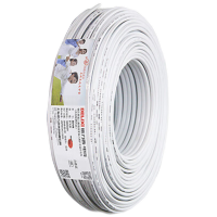 德力西(DELIXI)BVVB 2芯4平方电线50米 BVVB4平方两芯护套线 家装家用铜芯电线单位/卷