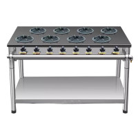 mnkuhg 商用多眼煲仔炉 201不锈钢 1.5*0.8米 液化气/天然气 单位/台