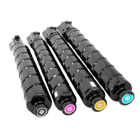 京呈NPG-67标准容量四色套装(黑青红黄)[含载体]适用佳能NPG-67 C3020 C3222L c3226单位/套