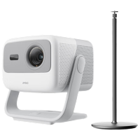 坚果投影(JMGO)N1S 4K三色激光云台投影4K 投影仪家用套装[主机+球型云台支架]单位/套