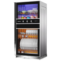 康宝 消毒柜家用 不锈钢小型立式二星高温奶瓶碗筷双门90L XDZ90-D1 二星级 90L 双门独控 单位/个