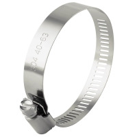 浩鑫平 304不锈钢喉箍美式卡箍强力管箍快装抱箍活箍管夹煤气管水管卡 卡箍100-127mm 单位/个