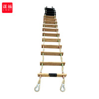 谋福(CNMF)998 船用登乘梯 绳梯 引航员软梯 铝合金引水员梯 船检CCS证书 登乘梯一米价