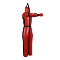 兵府红色消防假人 消防演习训练假人摔跤假人1.6米40KG 红色