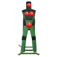 悍信 刺杀训练人形靶 总部大纲款刺杀训练器材 调节款红色靶心