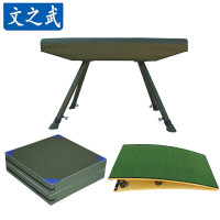 文之武木马套装体能跳高训练木马+踏跳板+体操垫组合套装