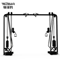 TEZEWA 大飞鸟综合训练器引体向上力量器械多功能龙门架商用器材 精钢配重