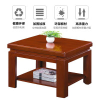 花都家美中式实木茶几简约办公室小茶几沙发茶桌长方形小茶桌75x50cm C款