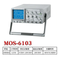 麦威示波器MOS-620CF/CH带频率计经济示波器20M模拟示波器双踪示波器 MOS-6103示波器100M(有货期)