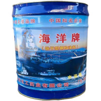 海洋 醇酸磁漆 14KG/桶 快干钢结构金属栏杆磁漆 银灰色磁漆-14KG/桶