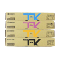 京瓷TK-8118K/M/Y/C原装粉盒 墨粉 M 8124 cidn复印机墨盒 TK-8118四色套装(黑红黄蓝