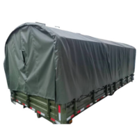 万车友陕汽SX2190篷布总成(含前后档帘+大顶+篷布绳)