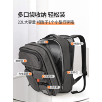 米熙mixi旅行包大容量15.6英寸笔记本电脑包双肩包男士背包女学生书包