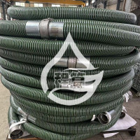 程篇 JUN用轻体排吸油软管 符合YLB33-2001标准 配不锈钢阴阳快速接头 DN100*管3.5m PN1.0Mp