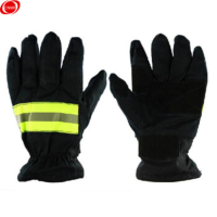 谋福 CNMF8048 02款灭火加厚阻燃手套 藏青色款