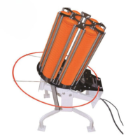 戎荣自动打靶抛靶机户外训练打靶器材 6柱款