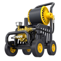 POHIR德国博赫尔洗车机洗车高压水枪220v家用感应强力洗地洗车水枪水泵