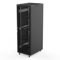 图腾G3.6637 网络机柜 37U加厚机柜 交换机机柜 19英寸网格门机柜
