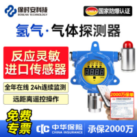 保时安GTYQ-DX101氢气气体报警器探测器工业气体检测仪探测器定制