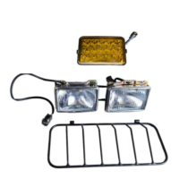 微匣陕汽SX2255机场消防车前大灯总成右侧(远光+近光+雾灯+大灯护罩)