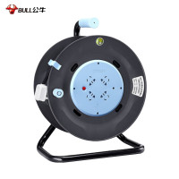 公牛 过热保护电缆卷盘插座/插排 GN-8030 4位30米卷线盘工程专用