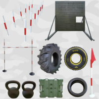 勇者行动新大纲400米组合障碍训练器材综合套装男标准