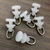 优合创佳窗帘轨道小轮子挂钩轮方轨