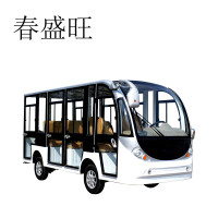 春盛旺11座景区旅游电动观光车四轮营区校园接待巡逻摆渡车 锂电高配