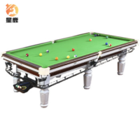 星鹿台球桌经典款自动回球豪配