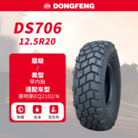 东风轮胎12.5R20含内胎 DS706越野花纹