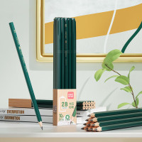 得力经典绿杆10支2B铅笔33312