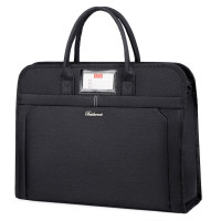 贝多美手提公文包黑色可定制LOGO3336