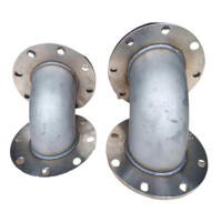 程篇 法兰弯头 碳钢法兰弯头 90度DN80